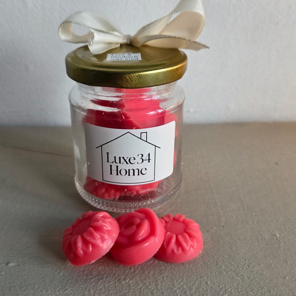 Luxe34 Home Mint and Rhubarb