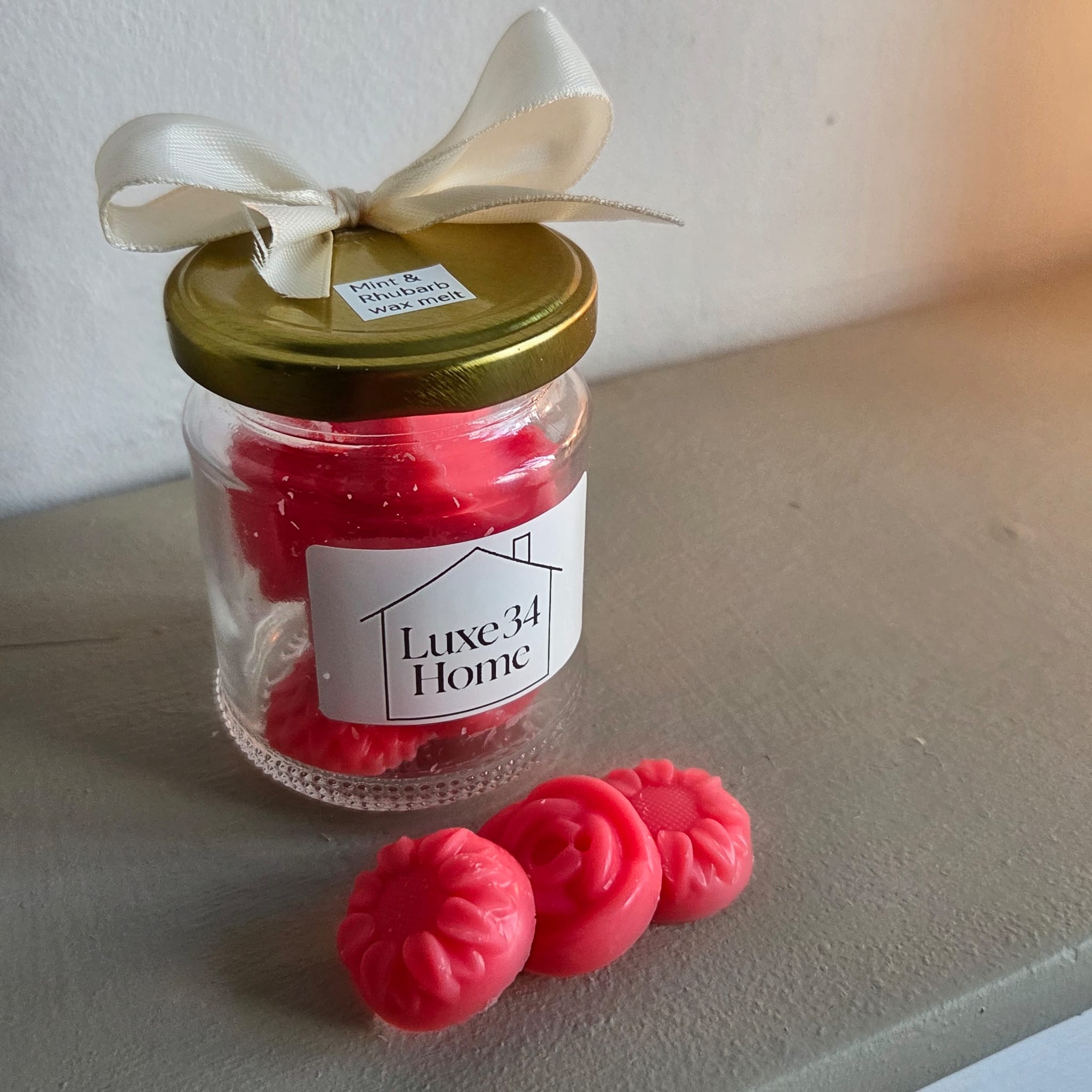 Luxe34 Home Mint and Rhubarb