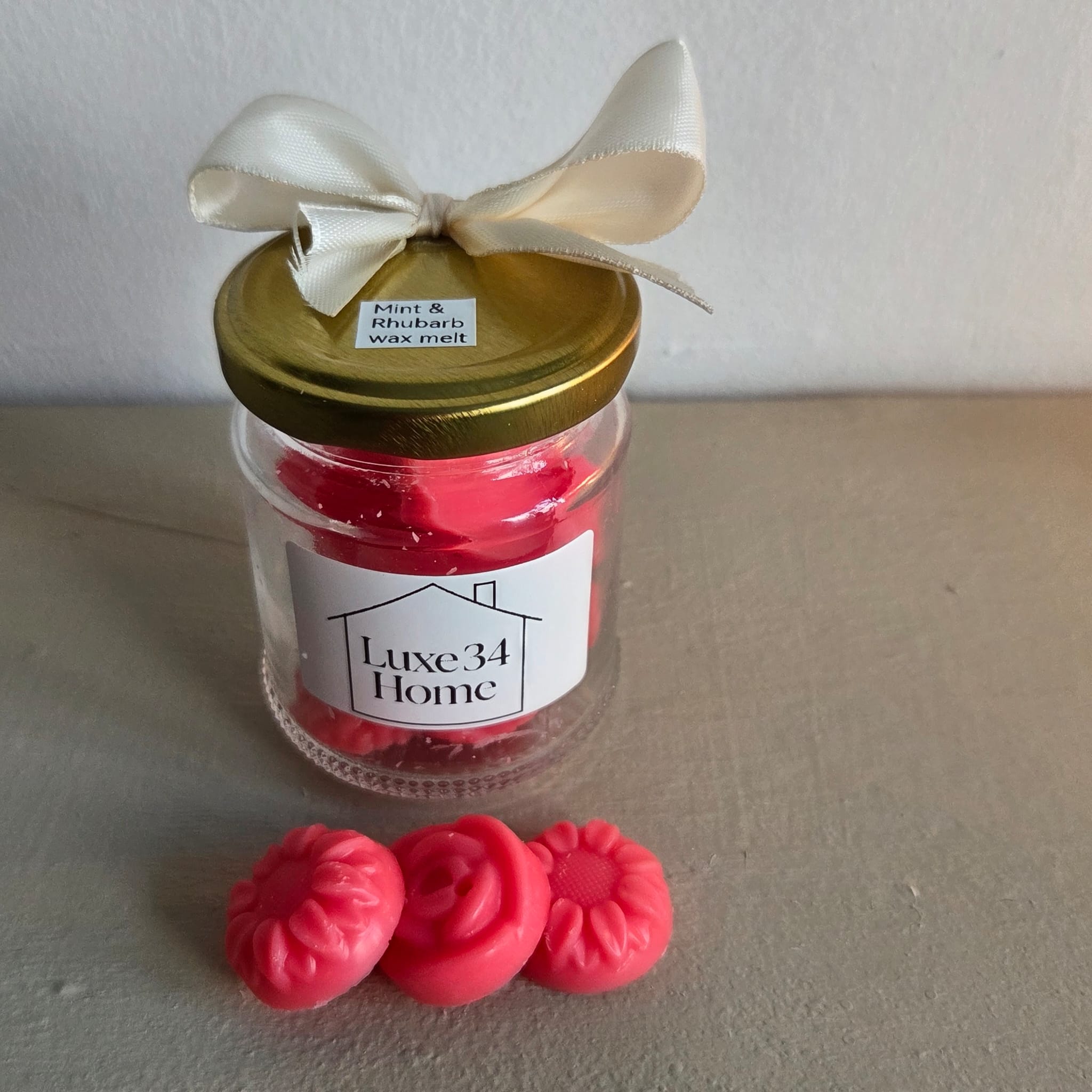 Luxe34 Home Mint and Rhubarb