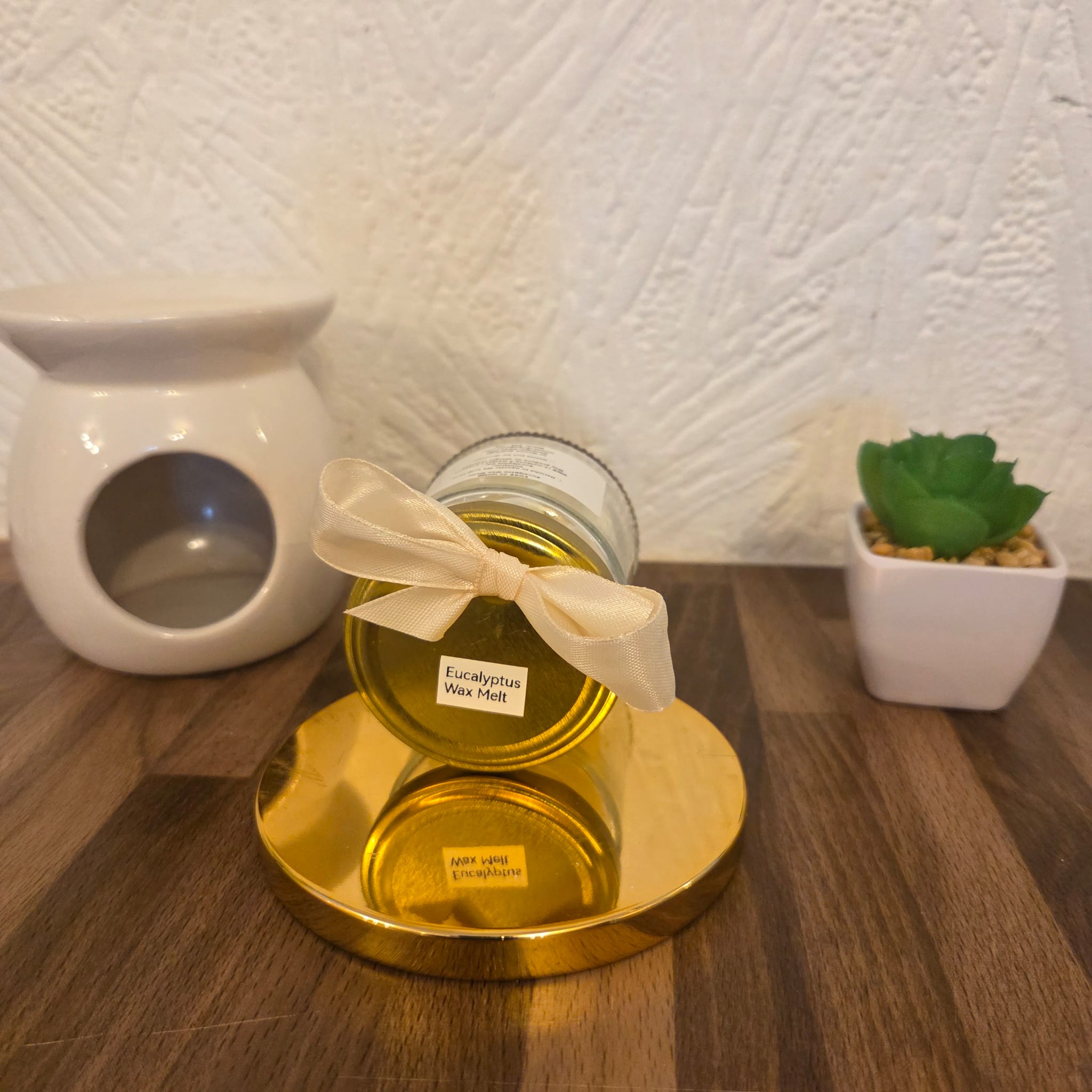 Luxury Eucalyptus Wax Melts – Handmade Scented, Eco Mason Jar