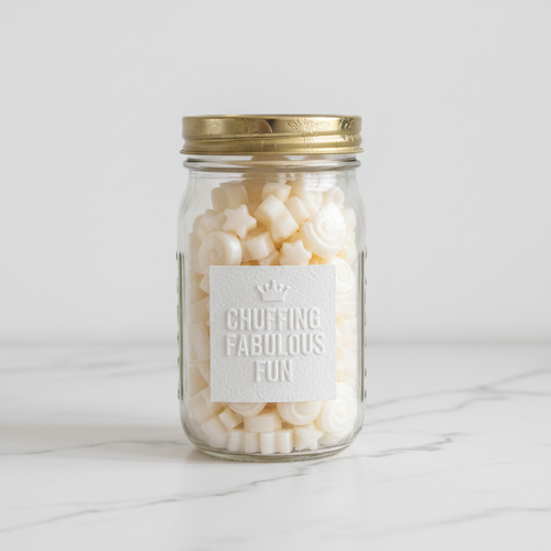 Chuffing Fabulous Luxury Wax Melts in eco mason jar – handmade scented wax melt by Luxe 34 Home