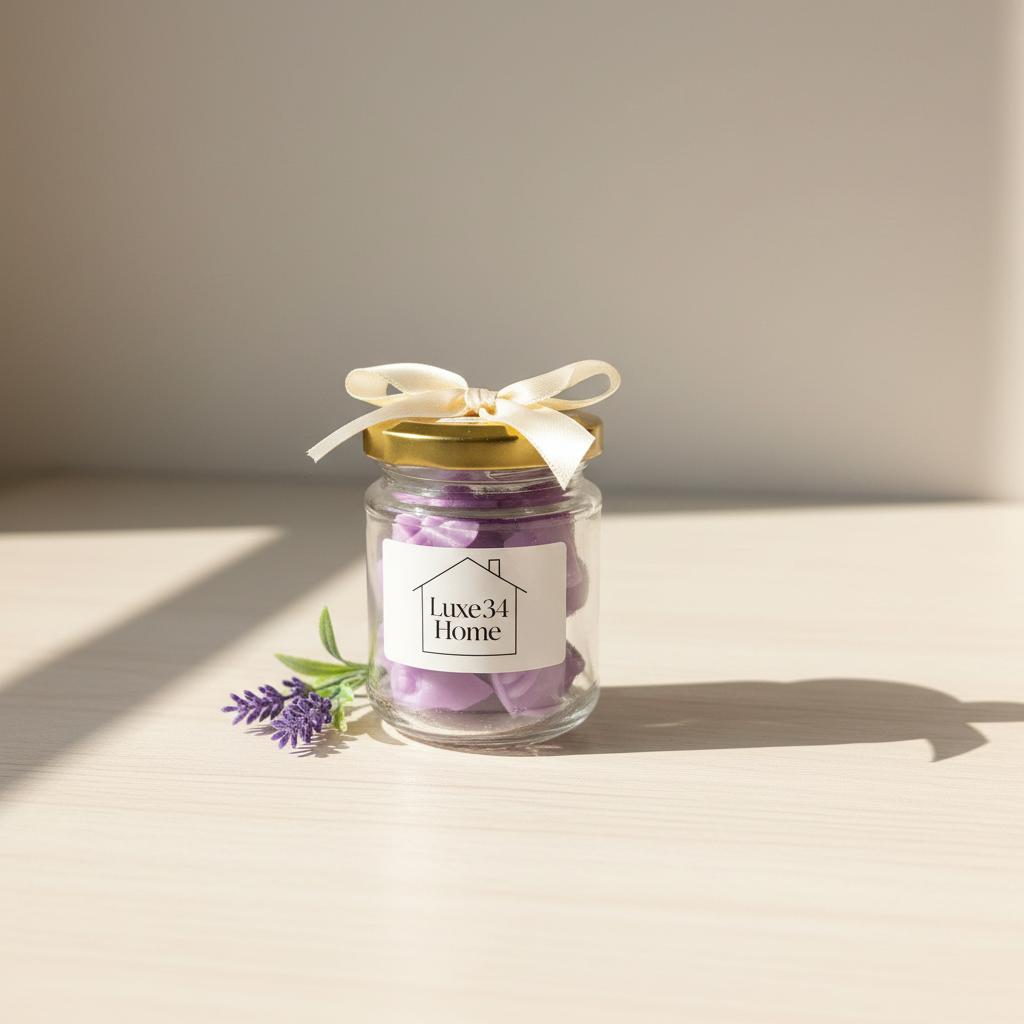 Lavender Wax Melts premium product mockup