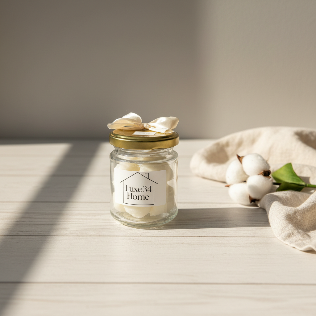  White Musk Wax Melts | Soft Creamy & Calming | Hand Poured Soy Wax 